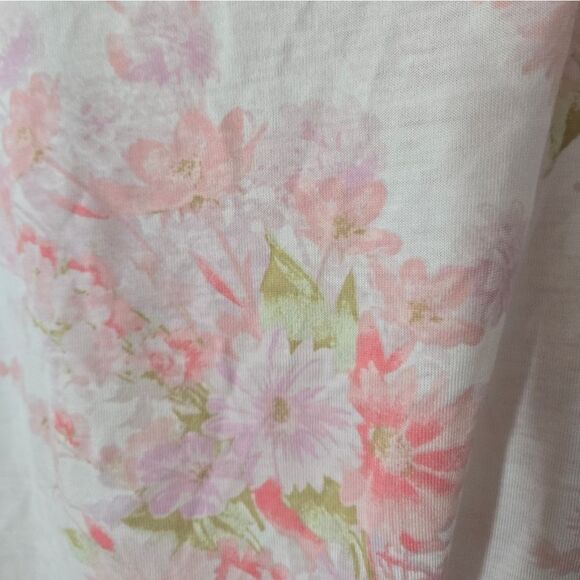 Splendid Pajamas Cross Back Floral Tank Top - Picture 4 of 5